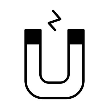 mıknatıs simgesi resmi, satır biçimi