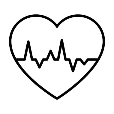 kardiyo kalp simgesi, satır biçimi