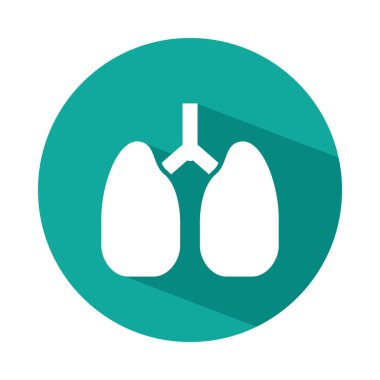 Akciğer organ simgesi, blok biçimi