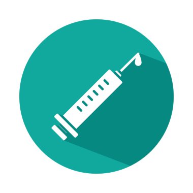 Şırınga simgesi resmi, blok biçimi