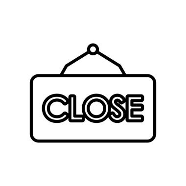 Pano simgesini kapat, satır biçimi