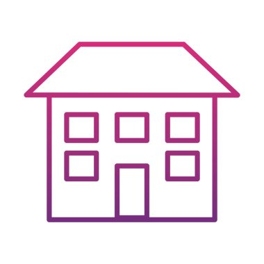 büyük ev simgesi, gradyan biçimi