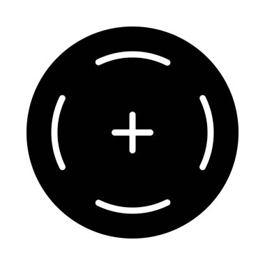 kapsam hedef simgesi, siluet biçimi