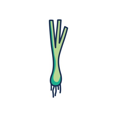 taze soğan simgesi, satır doldurma biçimi