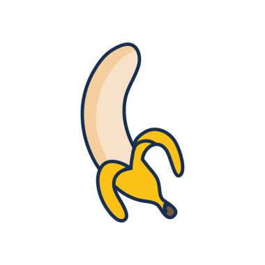 muz meyve simgesi, satır doldurma biçimi