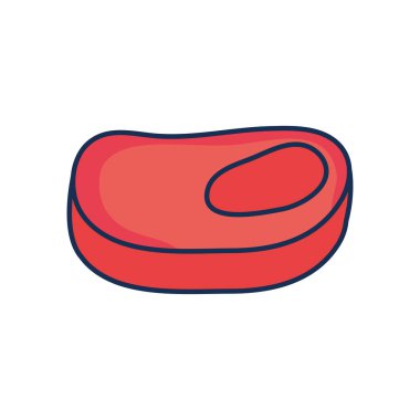 Et biftek simgesi, satır doldurma biçimi