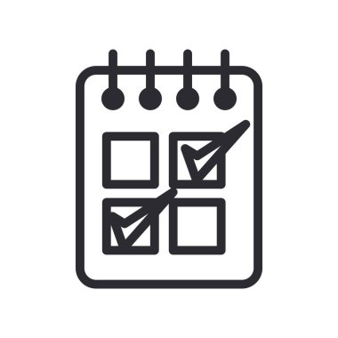 işaretli dizüstü bilgisayar seçenekleri satır biçimi vektör tasarımı