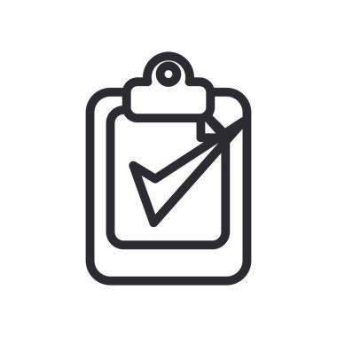 Belge satırı biçim vektör tasarımı üzerindeki işareti kontrol et