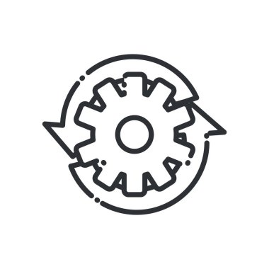 ok satır biçimi vektör tasarımı ile teçhizat