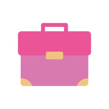 iş portföy simgesi, düz biçim