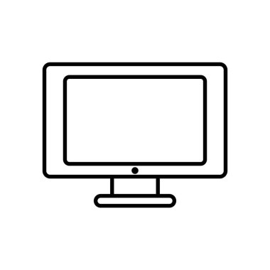 bilgisayar monitörü simgesi, satır biçimi