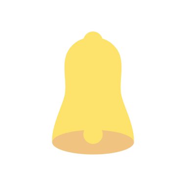 Çan simgesi resmi, düz biçim