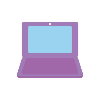 dizüstü bilgisayar simgesi, düz biçim