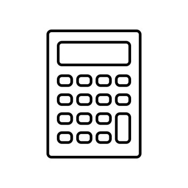hesap makinesi simgesi resmi, satır biçimi