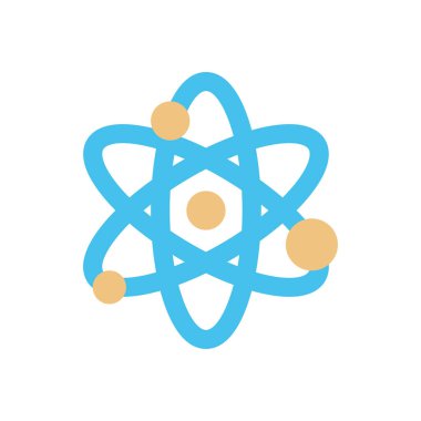 Kimyasal şişe simgesi, düz stil