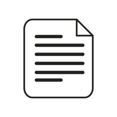 belge satırı biçim vektör tasarımı