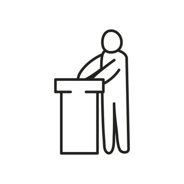 Podyum çizgisi biçim vektör tasarımında Avatar