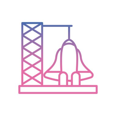 Roket gradyan biçim vektör tasarımı