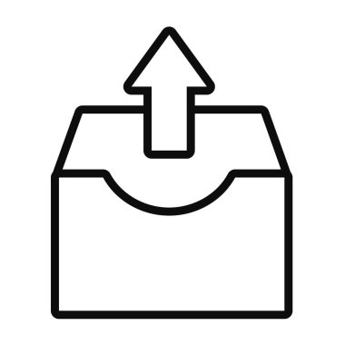 Gelen kutusu simgesi resmi, satır biçimi