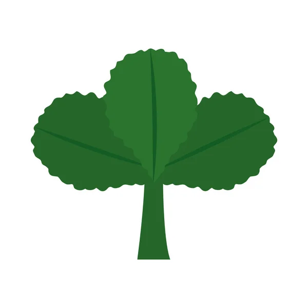 Тропический листовой плоский дизайн иконок — стоковый вектор