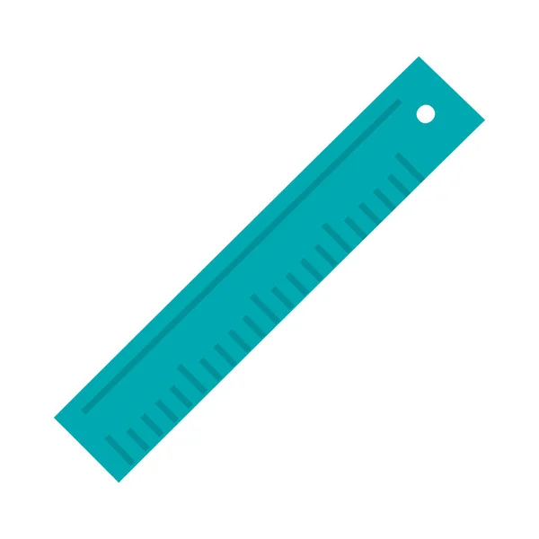 Ruler flat style icon vector design — Stock Vector