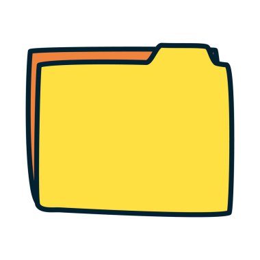 belge dizin simgesi, doldur ve satır biçimi