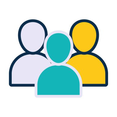 Avatar kişi simgesi, satır ve doldurma biçimi