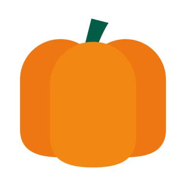 kabak meyvesi simgesi, düz stil