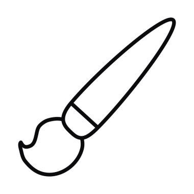 boya fırçası simgesi, satır biçimi