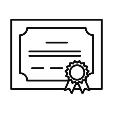 mezuniyet sertifikası tarzı vektör tasarımı