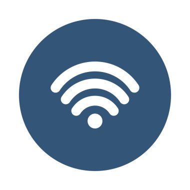 wifi sinyal simgesi, blok biçimi