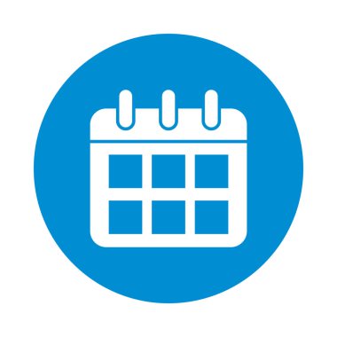 Takvim planlayıcı simgesi, blok biçimi