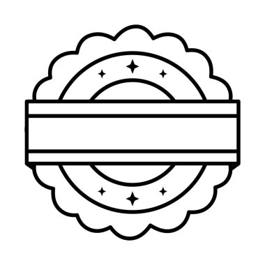 yuvarlak etiket simgesi, satır biçimi