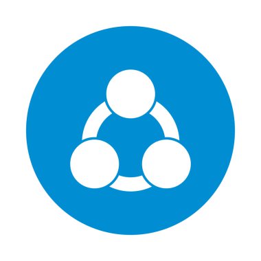 Sosyal medya topluluk simgesi, blok biçimi