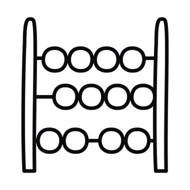 abaküs aracı simgesi, satır biçimi