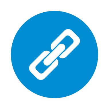 bağlantı sembolü simgesi, zincir simgesi, blok biçimi