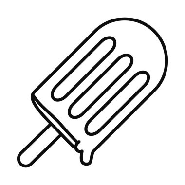 çubuk çizgisi biçim vektör tasarımlı dondurma