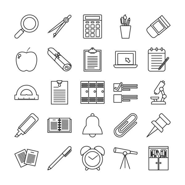 okul satırı biçim vektör dizaynı