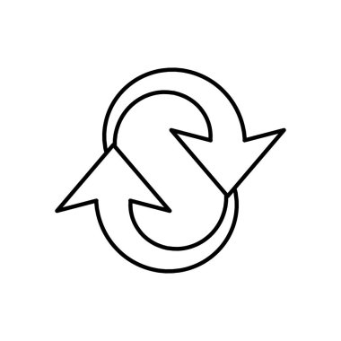 Ok simgesini yeniden yükle, satır biçimi