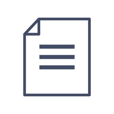 belge kağıt satırı biçim vektör tasarımı