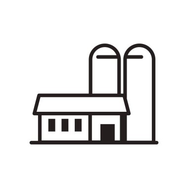 çiftlik çizgisi biçim vektör tasarımı