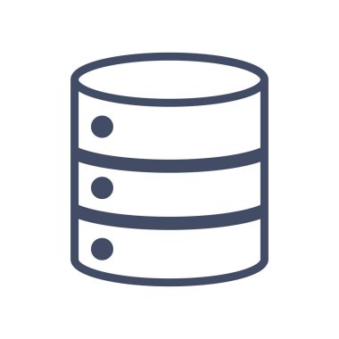 Web sunucu satırı biçim vektör tasarımı