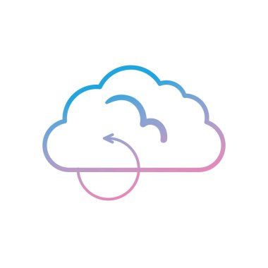 Tekrarlanan ok gradyan biçim vektör tasarımı ile bulut hesaplaması