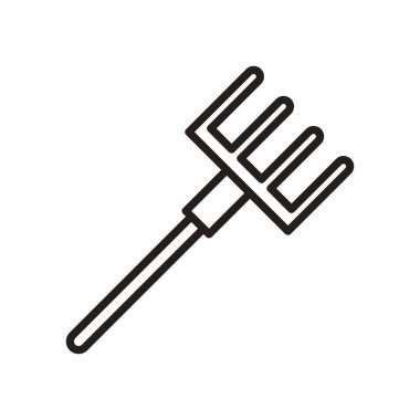 tırmık çizgisi biçim vektör tasarımı