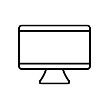 bilgisayar monitörü simgesi, satır biçimi