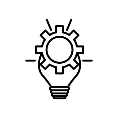 Ampul ışığı ve vites kutusu simgesi, satır biçimi