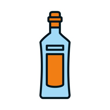 votka şişesi simgesi, satır ve doldurma biçimi