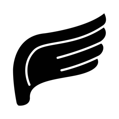 eliptik kanat simgesi, siluet biçimi