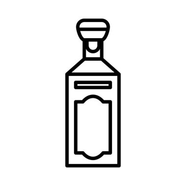 likör şişesi simgesi, satır biçimi