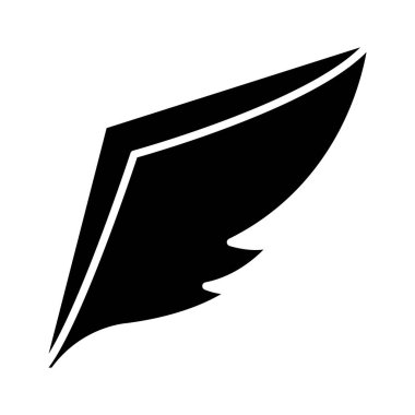 Kare kanat simgesi, siluet biçimi